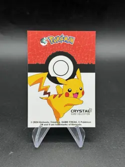 Pokemon Wartortle Cracked Ice Holo 2024 Crystal Card Collection Peru US Seller - Image 2