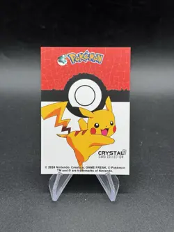 Pokemon Snorlax Cracked Ice Holo 2024 Crystal Card Collection Peru US Seller - Image 2