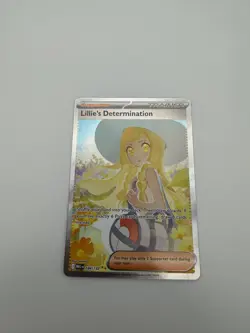 Lillie's Determination SIR 184/132 SIR Special Illustration Rare Pokemon IN HAND - Image 4