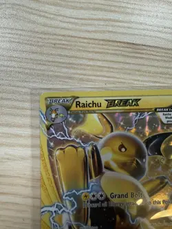 Raichu Break 50/162 Full Art Breakthrough Pokemon Card 2015 Holo - Image 3
