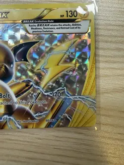 Raichu Break 50/162 Full Art Breakthrough Pokemon Card 2015 Holo - Image 5