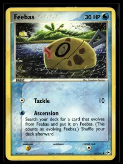 Pokemon TCG Tomokazu Komiya Hidden Legends #61/101 Feebas - Image 1