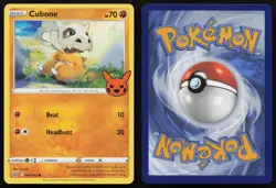 Cubone 069/163 Promo Trick or Trade BOOster Pokemon NM/LP - Image 3