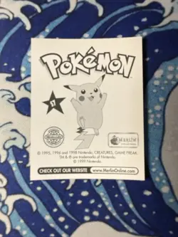 1999 Pokemon Merlin Topps Holo GOLD Prism Card Officer Jenny S32 NM Pack Fresh✨ - Image 2