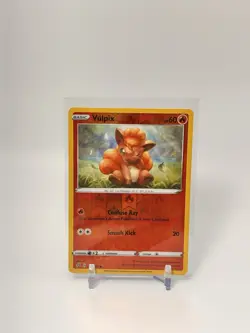 Vulpix Common Reverse Holo 2020 SWSH02: Rebel Clash 024/192 NM - Image 1