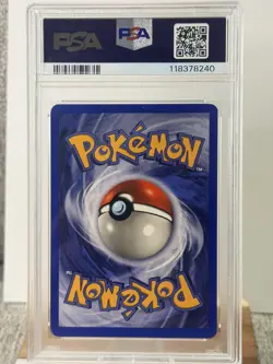 1999 Pokemon Pikachu Yellow Cheeks #058/102 PSA 9 - Image 2