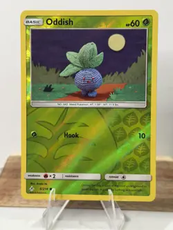 Oddish 6/214 Reverse Holo Pokemon TCG - SM: Unbroken Bonds - Image 1