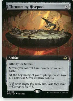 Thrumming Hivepool (Extended Art) | | Edge of Eternities | 356 | NM | MTG - Image 1