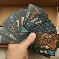 Jyhad Vampire 1994 Cards Lot ≈ 900 Wizards of the Coast Deckmaster Green/Brown - Image 1