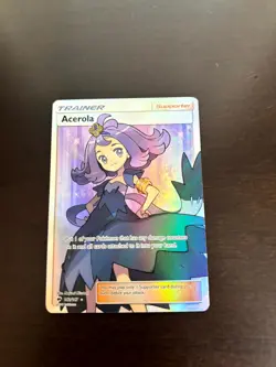Acerola 142/147 Ultra Rare Burning Shadows Pokemon - Image 2