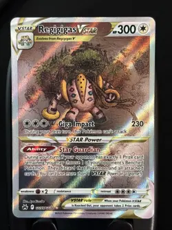 Regigigas VSTAR GG55/GG70 SWSH: Crown Zenith: Galarian Gallery Holo - Image 1