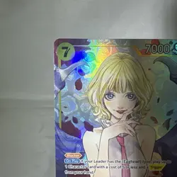 One Piece TCG Stussy (Alternate Art) OP13-110 Carrrying On His Will Holo - Image 2