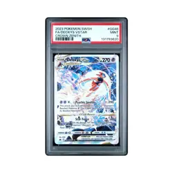 2023 POKEMON SWORD AND SHIELD CROWN ZENITH FULL ART/DEOXYS VSTAR GG46 - Image 1