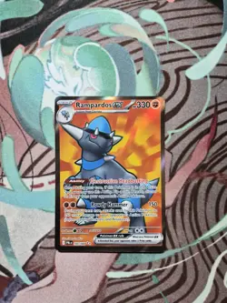 Rampardos ex 100/084 ME05: Pitch Black Pokemon English TCG - Image 1