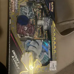 Pokemon Unown V & Lugia V Special Collection Sealed Crown Zenith - Image 1