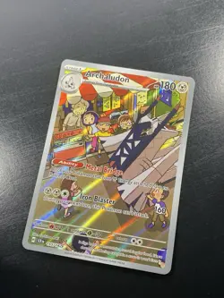 Archaludon 155/142 Illustration Rare Stellar Crown Pokemon Holo Near Mint - Image 3
