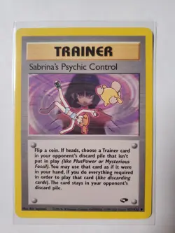 Sabrina's Psychic Control 121/132 Gym Challenge Regular - Image 1