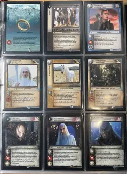 Lord of the Rings TCG LOTR The Two Towers Anthology 18 card Tengwar Set + STING - Image 1