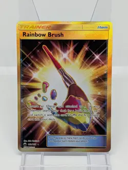 Rainbow Brush 182/168 - Full Art Secret Rare - Celestial Storm Pokemon Card TCG - Image 1