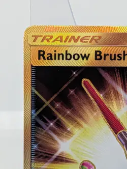 Rainbow Brush 182/168 - Full Art Secret Rare - Celestial Storm Pokemon Card TCG - Image 3