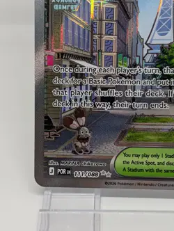 Lumiose City Holo Ultra Rare ME03: Perfect Order 111/088 NM - Image 4