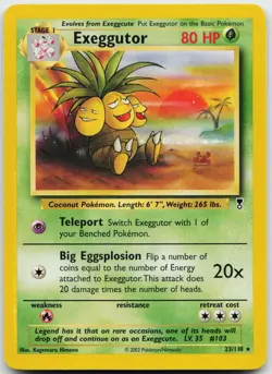 Exeggutor 23/110 Rare Legendary Collection Near Mint - Image 1