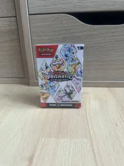 Pokemon TCG Scarlet & Violet Prismatic Evolutions Booster Bundle Factory Sealed - Image 1
