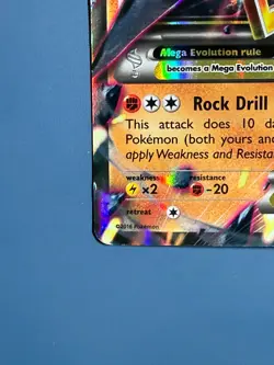 Mega M Aerodactyl EX XY98 XY Promo Pokemon Card TCG LP - Image 5