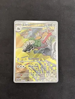 Lairon 184/167 Sv Twilight Masquerade Spec Illustration Rare Holo Pokemon TCG NM - Image 1