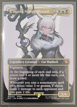 Y'shtola, Night's Blessed | Borderless | MTG | FIN | Near Mint | English EN - Image 1
