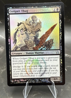 Ravnica: City of Guilds Golgari Thug MTG FOIL Magic the Gathering NM Near Mint - Image 1