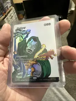 FOIL NO MERCY (BORDERLESS) Marvel Universe Magic MTG - Image 1