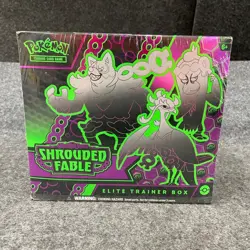 Pokemon TCG: Scarlet and Violet Shrouded Fable Elite Trainer Box, Worn Box - Image 1