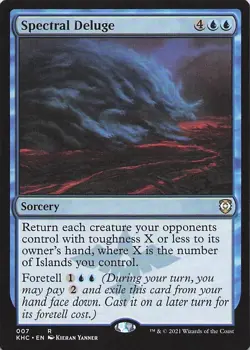 Spectral Deluge 7 R Commander: Kaldheim MTG NM/M - Image 1