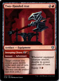 Two-Handed Axe 203/361 Uncommon The List Reprints MTG Near Mint - Image 1