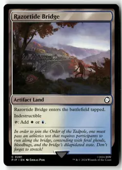Razortide Bridge 281 Universes Beyond: Fallout Common NM - Image 1
