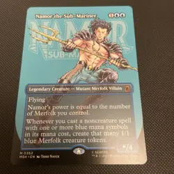 Namor the Sub-Mariner (Borderless) (0362) Marvel Super Heroes;MTG - Image 1