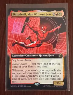 Daredevil, Man Without Fear (Extended Art) Unique and Miscellaneous Promos Foil - Image 1