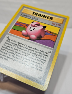 Clefairy Doll 70/102 Rare Shadowless Base Set Pokemon 7193 - Image 2