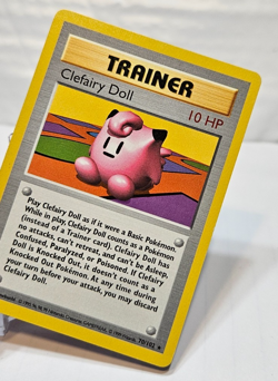 Clefairy Doll 70/102 Rare Shadowless Base Set Pokemon 7193 - Image 4