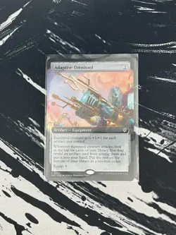 Mint/Near-Mint, English - 1 x MTG Adaptive Omnitool - Extended Art Commander: Ae - Image 1