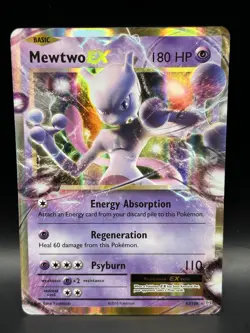 Mewtwo EX 52/108 - Pokemon Evolutions Card - NM - Image 1