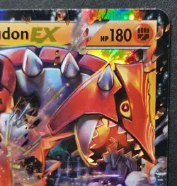 DAMAGED Groudon EX 85/160 XY Primal Clash Authentic Pokemon Card - Image 4