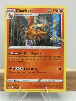 Charizard 010/078 Holo Pokemon TCG - Pokemon GO - Image 1