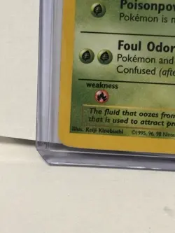 Pokemon TCG Gloom 37/64 Jungle 1st Edition Uncommon Regular Heavy Played - Image 5