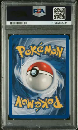 2000 Pokemon Gym Challenge #16 Sabrina's Alakazam Holo PSA 8 - Swirl - Image 2