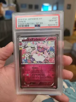 2016 DIANCIE 027/032 1ST EDITION POKEKYUN COLLECTION POKEMON JAPANESE PSA 10 - Image 1