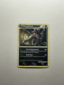 Houndoom 5/90 Pokemon Undaunted Holo Rare Card 2010 - Image 1