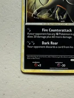 Houndoom 5/90 Pokemon Undaunted Holo Rare Card 2010 - Image 5
