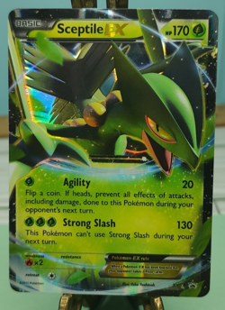 Pokemon Sceptile EX - XY53 - XY Black Star Promo Ultra Rare Trading Card TCG - Image 1